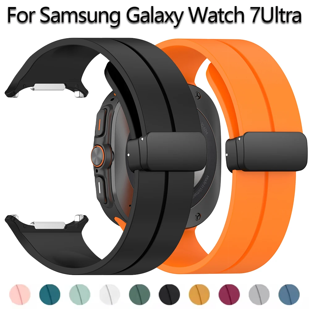 Силиконовый браслет для Samsung Galaxy Watch 7 Ultra