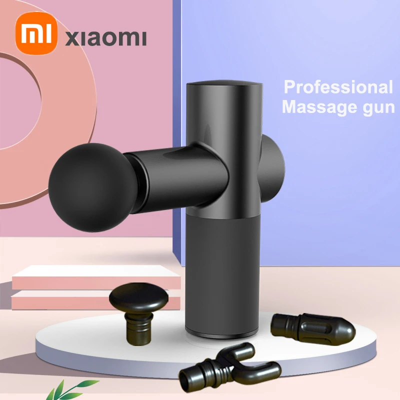 

XIAOMI Muscle Massage Gun Mijia Massager Fascia Gun Back Massager Small Vibrator Muscle Relaxant Fitness Body Pain Relief Gift