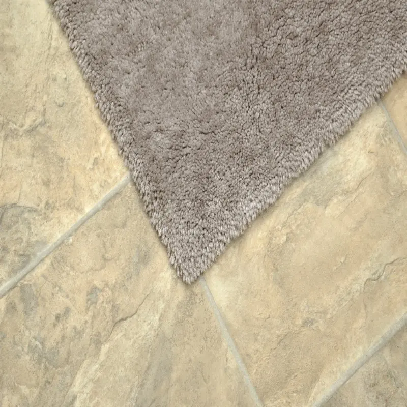 

Color Pattern Non-slip Shag Area Rug Gorgeous Non-slip Washable Taupe Shag Area Rug Carpet, 5ft x 6ft Stylish and Durable Patter