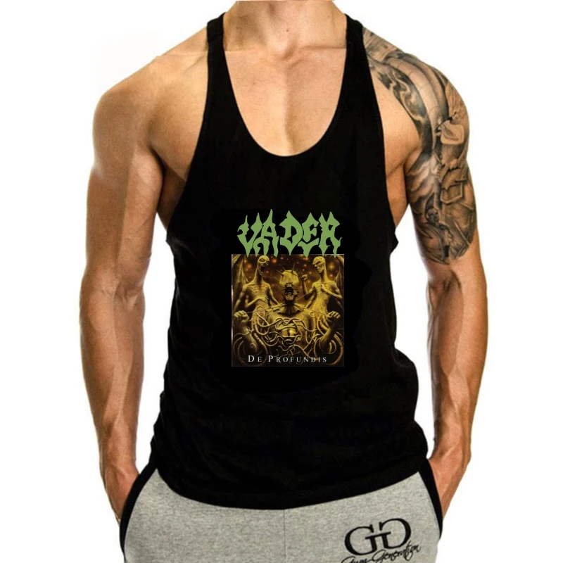 

Vader Band De Profundis 1995 Album Cover tank top men 3D Men Hot Cheap sleeveless Male tank top men Fashion 2024 Top Tee Mens