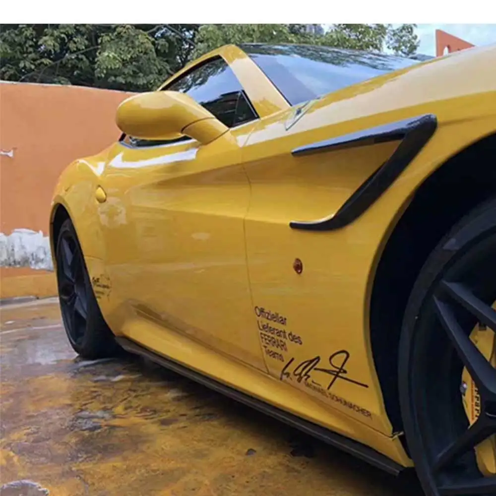 Удлинитель бокового бампера из настоящего углеродного волокна для Ferrari New California
