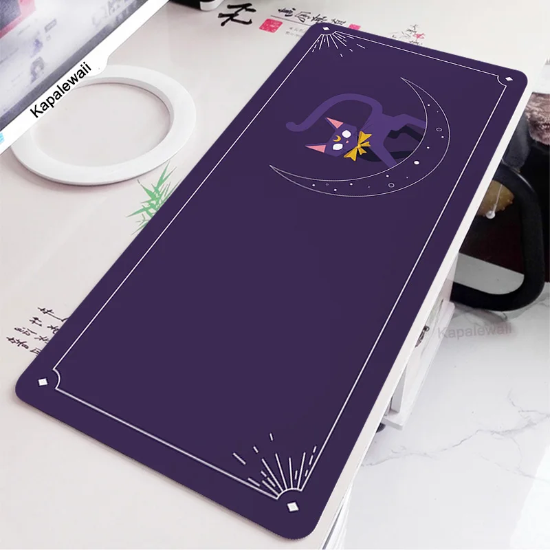 

Kawaii Large Mousepad Game Mouse Pad Gamer Big Mause Mat Cute Cat PC Computer XXXL Mous Carpet Surface Company Keyboard Desk Mat