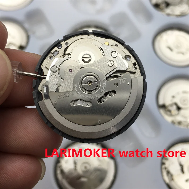 Japanese original NH35/NH35A high-precision mechanical automatic movement with date window luxury automatic watch movement kit