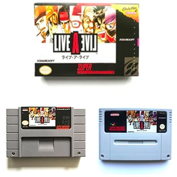 

Live A Live game cartridge For snes ntsc pal video game