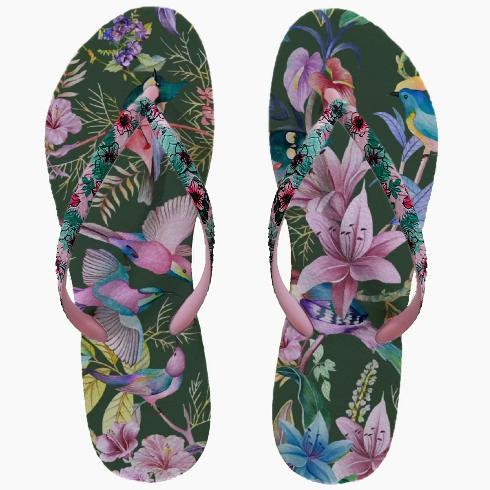 Сандалии пляжные женские летние шлепанцы на нескользящей подошве из ЭВА