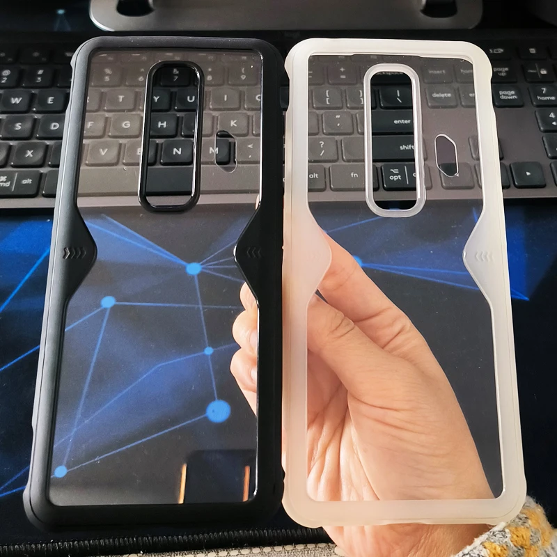 Чехол для Nubia Red Magic 7 противоударный чехол 7S HD защитная задняя крышка камеры