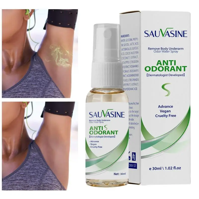 

Armpit Odor Remover 30ml Crystal Mineral Armpit Antiperspirants Odor Eliminator Sweat Removing Supplies For Home Beach Vacation