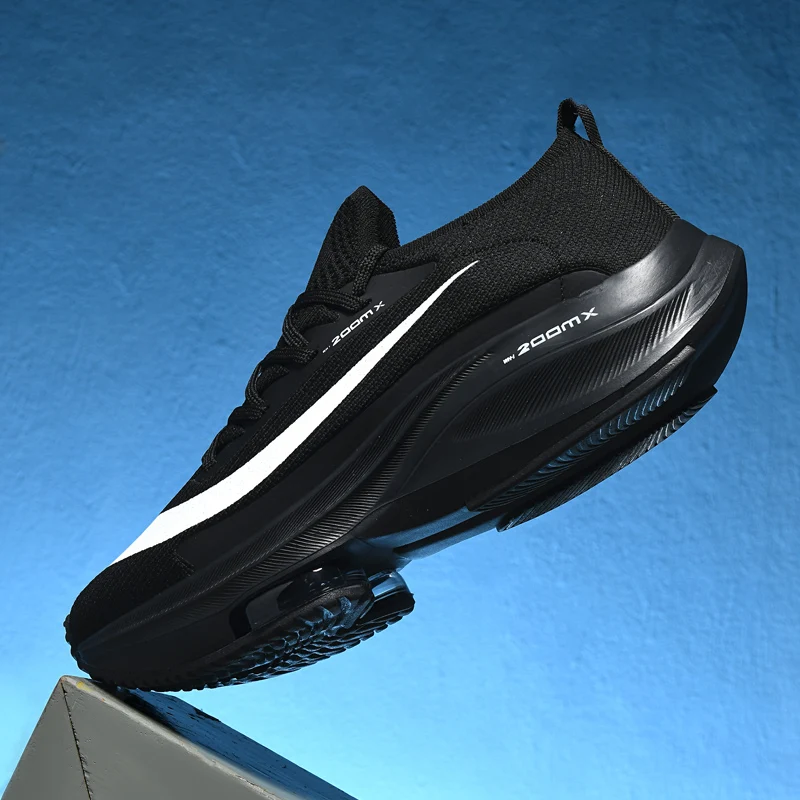 Marathon Air Cushion Men Sports Running Shoes Breathable Lightweight Women Comfortable Athletic Training Nonskid Sneakers Tennis