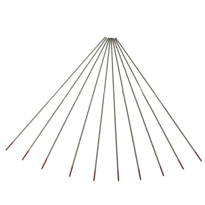 

20Pcs WT20 Tungsten 2% Lanthanated Tip TIG Welding Electrodes 150Mm / 6 Inch
