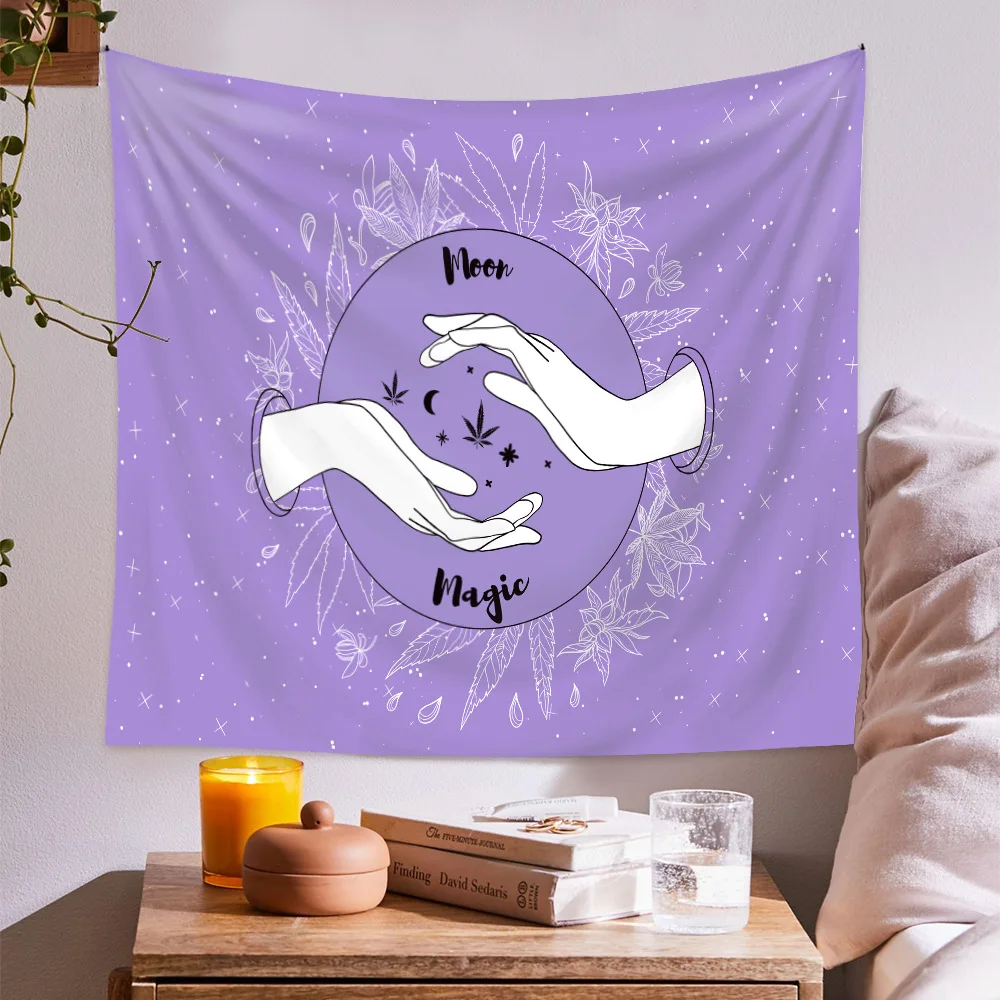 Настенный Гобелен Tarot с мандалой украшение для дома гобелен психоделические