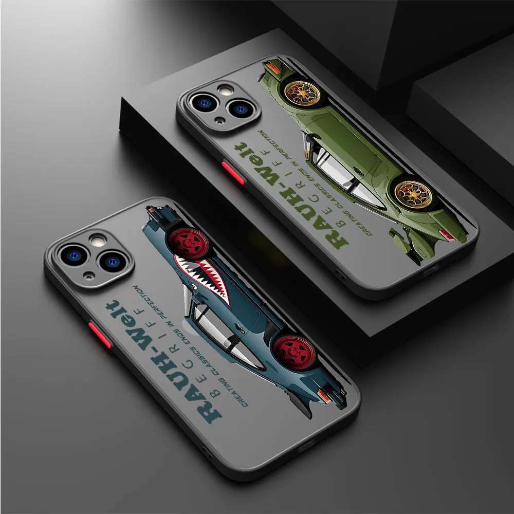 Чехол JDM для Apple iPhone 15 Plus 12 13 Pro 14 Max 11