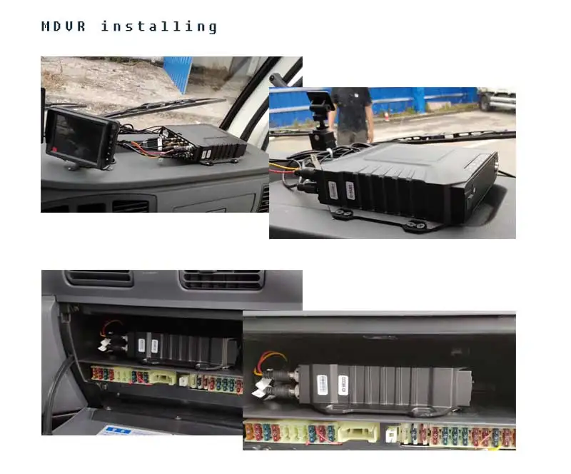 Автомобильный видеорегистратор Citops Black Box Mdvr Cms Server 1080p 4-канальный мобильный Kit Hdd 1