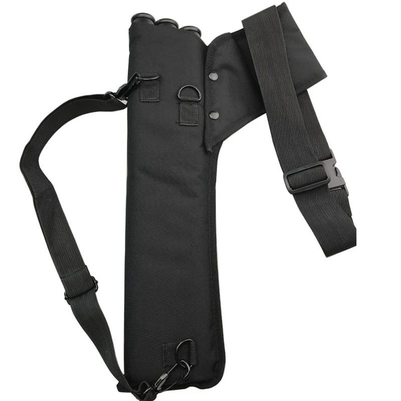 Archery Quiver 3 Tubes Quiver Arrows Holder Portable Back For Archery