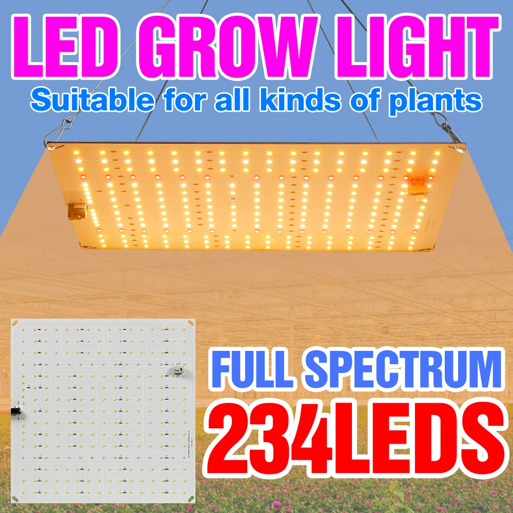Фитолампа полного спектра для выращивания растений, 110 В, 220 В, гидропоника, 2000 Вт, 3000 Вт