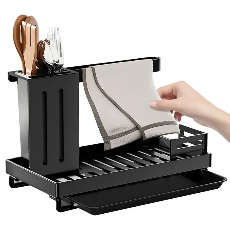 

Kitchen Sink Organizer Kitchen Cabinet Organizer With Drain Pan Smooth Sturdy Kitchen Sink Organizer For Cleaning Agent Sponge