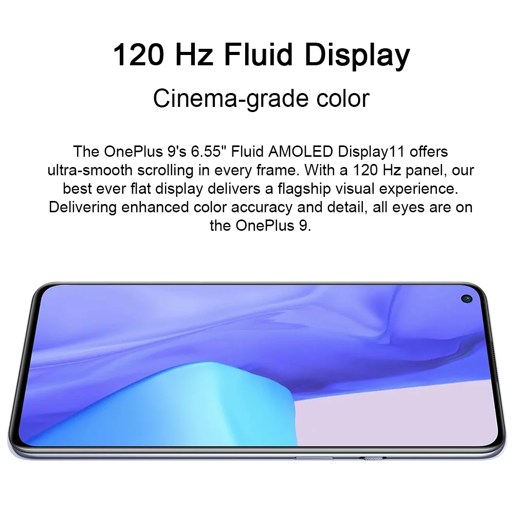 Kup OnePlus 9 5G Telefon Komórkowy Globalny ROM 8GB 12GB RAM 128GB 256GB ROM Snapdragon 888 5G Telefon Komórkowy 6.55 ''120Hz Wyświetlacz AMOLED