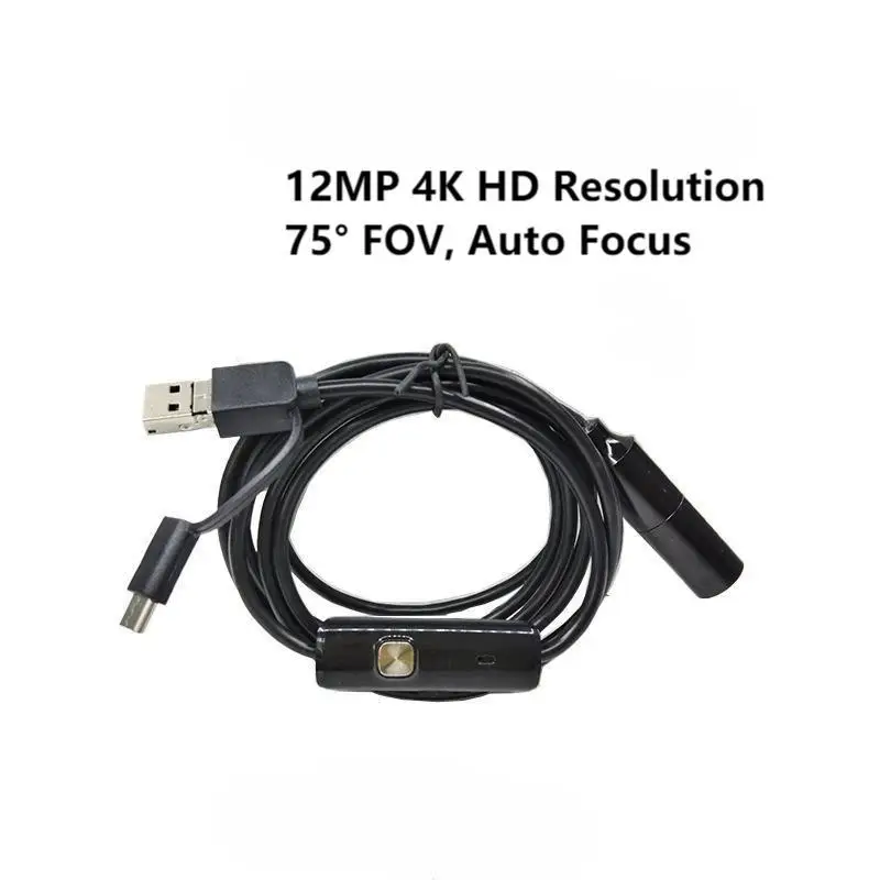 12MP 4K IMX258 15 0 мм HD цифровой микрофон эндоскоп бороскоп