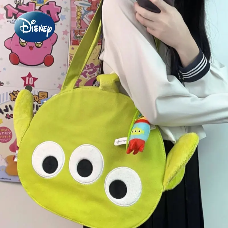 Disney Toy Story New Women's Handbag Cartoon 3D Women's Shoulder Bag High Capacity High Quality Tote Bag Fashion Luxury Brand