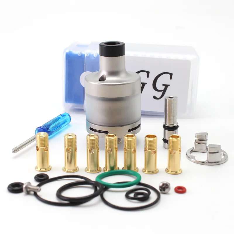 

Атомайзер SXK для электронной сигареты Golden греческий Vape 2 мл 22 мм SS316