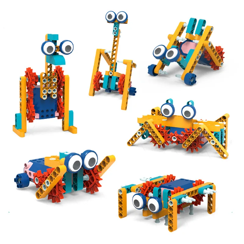 

Children's Puzzle Electric Building Blocks Compatible with Large Particle New Mechanical Gear Science and Education Toys