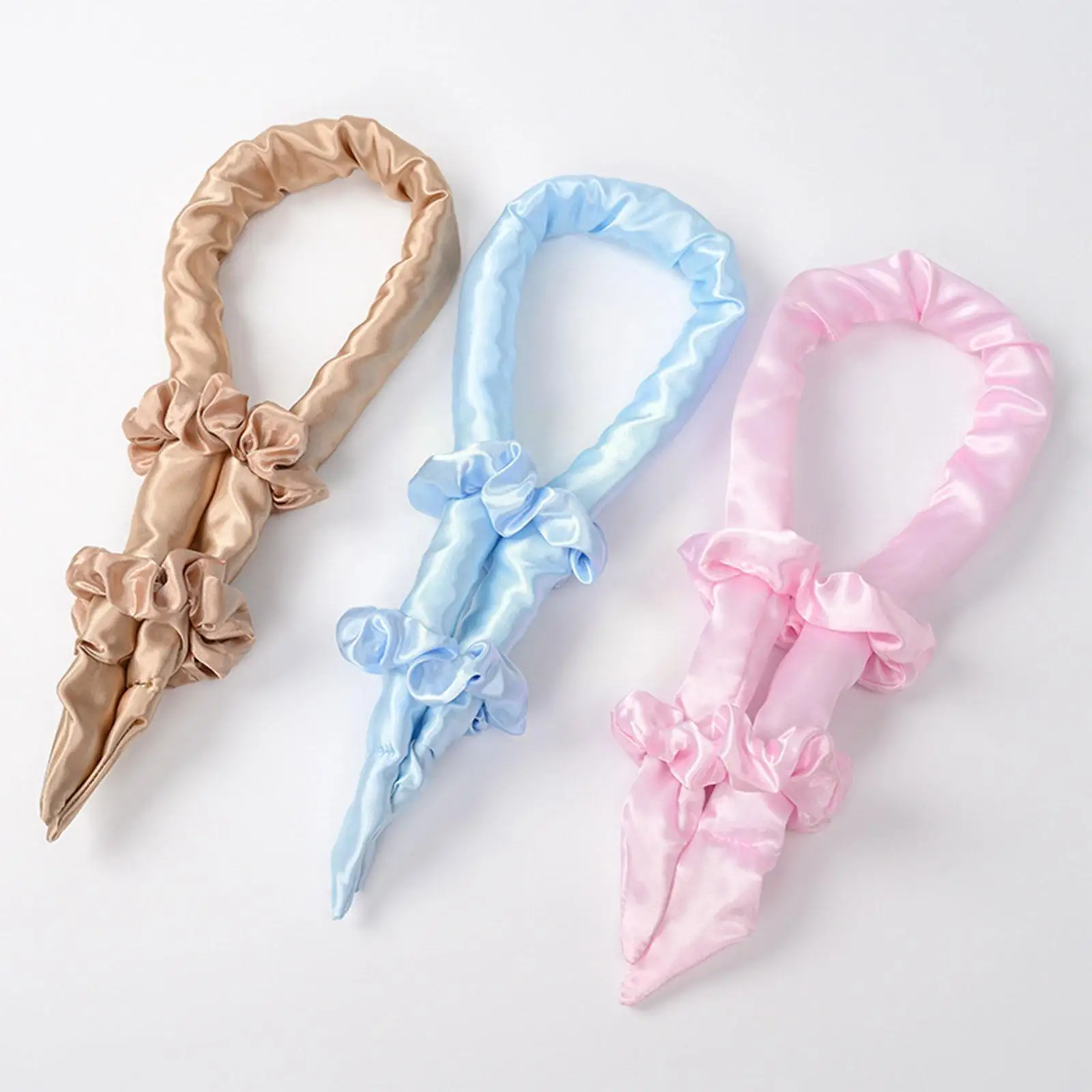 Модные женские резинки для волос девочек щипцы завивки большая эластичная