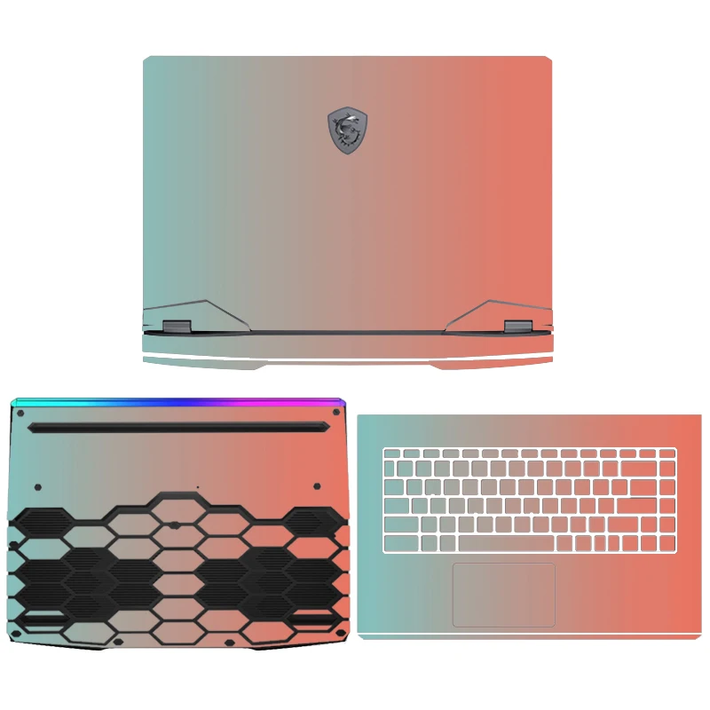 Наклейки для ноутбука MSI GE66 GL66 GS66 GF66 MS-1581 2021
