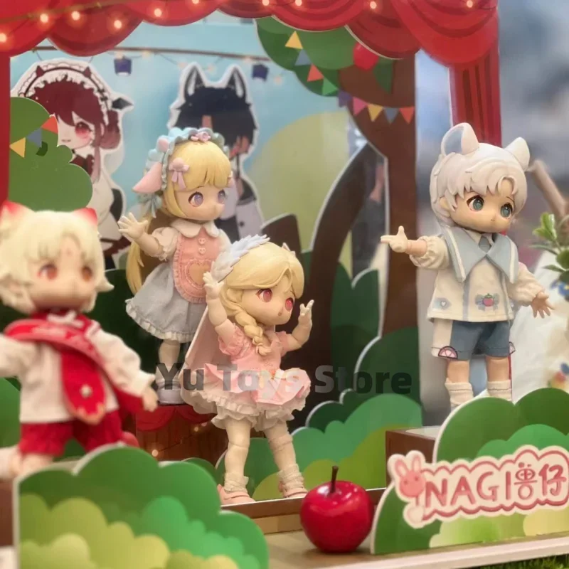 

Оригинальный шарнирный фотоальбом Nagi, школьная серия, аниме-фигурка, сюрприз, загадка, сумка, кавайная модель, кавайный Рождественский подарок