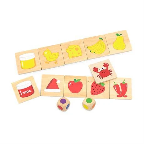 Viga Toys Деревянный пазл-игра Изучаем цвета в коробке 44505 |