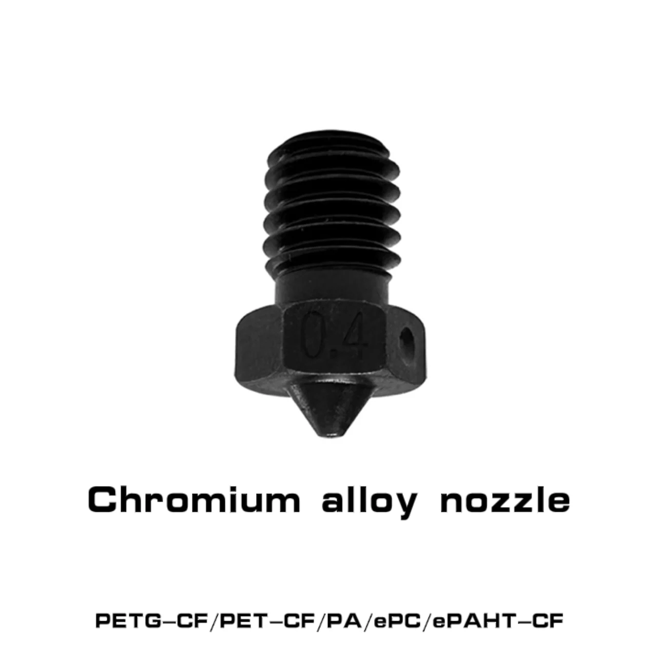 

V6 Nozzles Chromium alloy Master HR65 E3D V6 Nozzle 3D Printer Nozzles Mega Chiron Voron2.4 for 1.75mm PLA-CF PETG-CF PA
