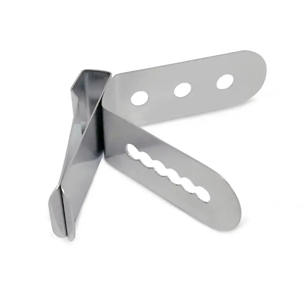 

Durable Metal Probe Clip Stable Sturdy Multifucntion Barbecue Probe Clip Household Food Thermometer Temperature Clamp
