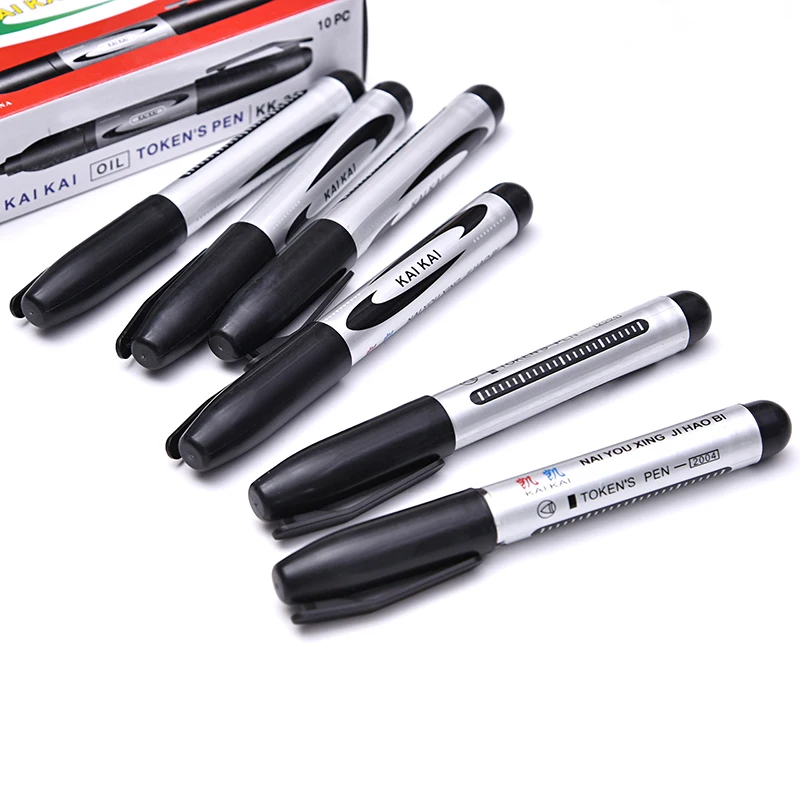 

10 Pcs Quick-drying Marker Pen Oil-based Express Pens Waterproof Token Pen Gardening Plant Labeling Tool