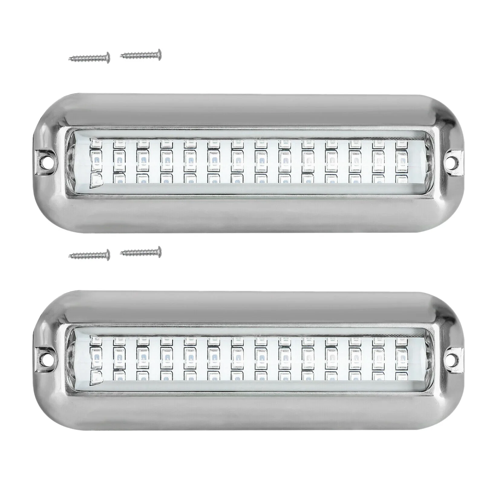 

2PCS 42 LED Underwater Fishing Light 12V Boat Transom Night Light Water Landscape Lighting for Marine Boat Accessories