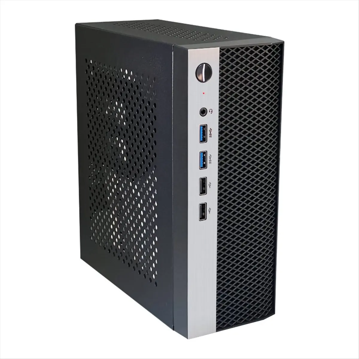 Фото Корпус компьютера SWXF Mini ITX Корпус HTPC с поддержкой 4XUSB Блок питания 1U, совместимый с материнской платой MINI-ITX №4
