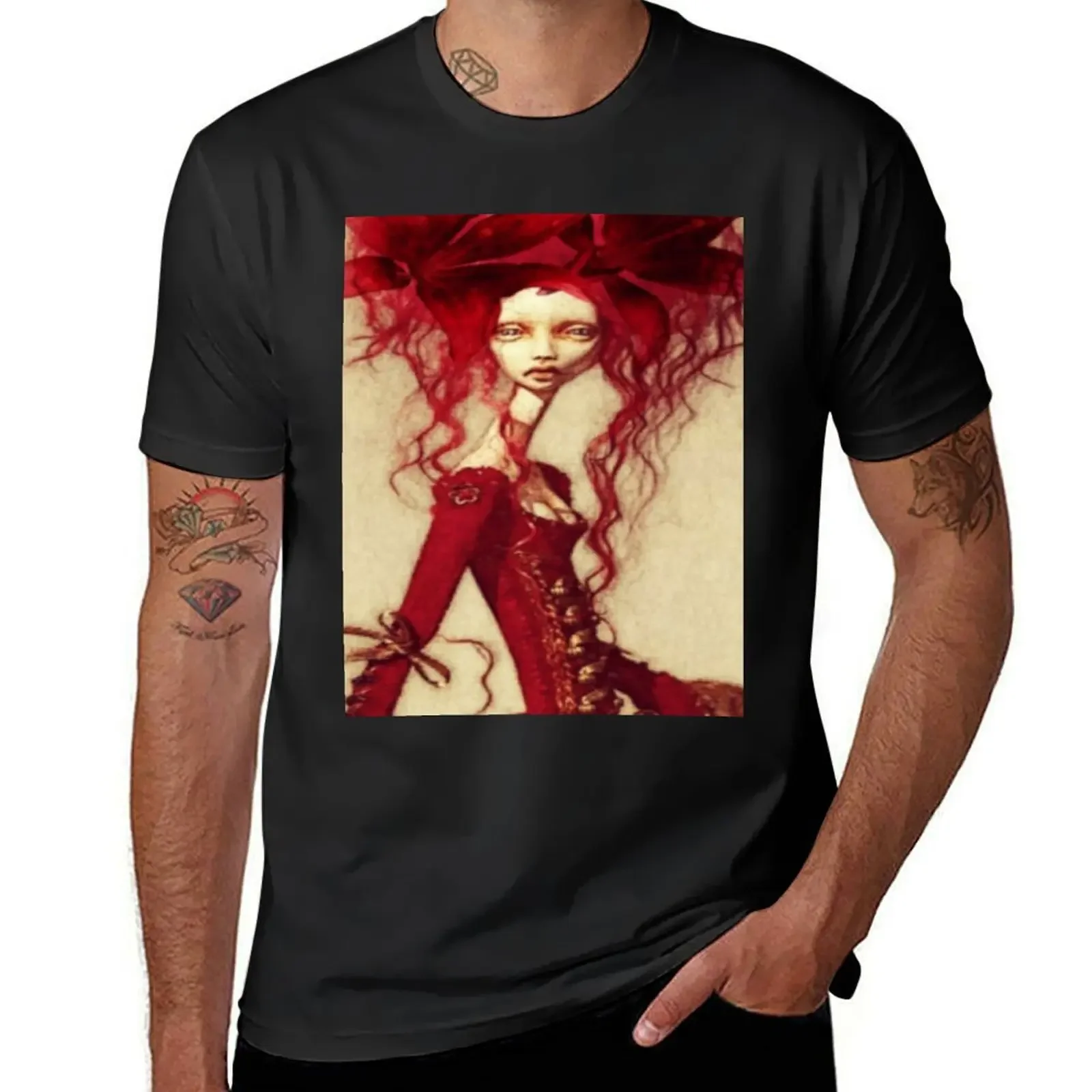 Дорин? Футболка для мальчиков винтажная рубашка с аниме принтом животных рубашки