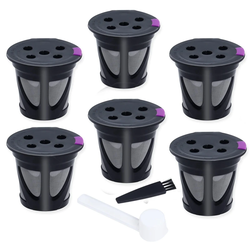 

Refillable Coffee Filters Cup Compatilbe For K-Cup Keurig 2.0,Reusable Cup Pod Coffee Filters,Nespresso Reusable Pods