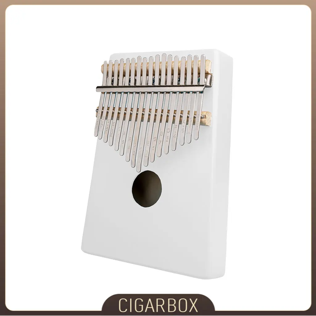 Student Kid Kalimba 17 Keys Thumb Piano W/ Protective Cover 