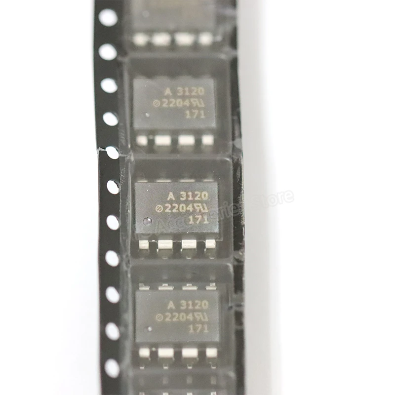 

Фотосъемка HCPL-3120-500E A3120 SMD SOP-8, абсолютно новая, оригинальная, 2 шт.