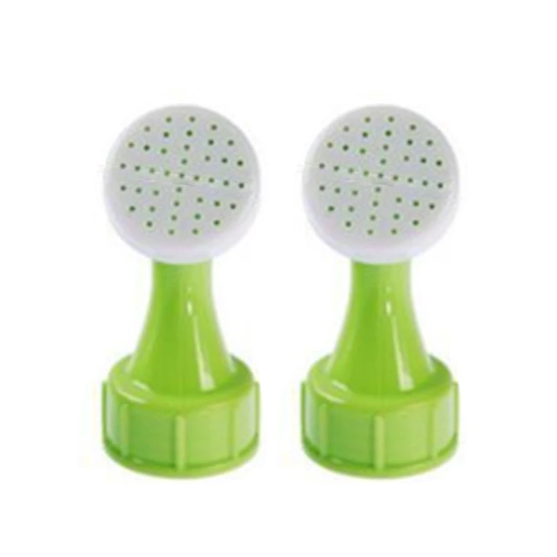 

2 шт. полива спринклерная насадка для растений цветок поилки бутылки банки спрей для головы пластик экономия воды садовый Прямая