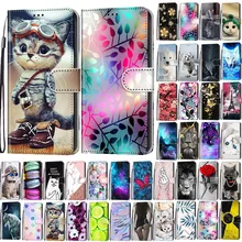 Fashion Leather Flip Case For Samsung Galaxy A52 A52S A53 A72 A73 5G 4G Personalized Painted Wallet Card Holder Stand Book Cover