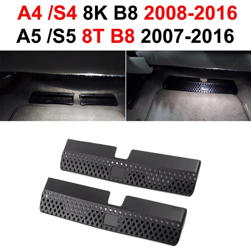 

Автомобильный вентилятор крышка решетки для AUDI A4 B8 B9 Avant Allroad S4 S5 A5 8T заднее сиденье выход аксессуары интерьера