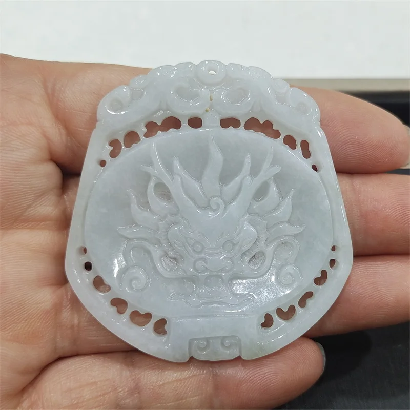 Hot Selling Hand-carve Jade Dragon Brand Necklace Pendant Fashion Jewelry Accessories MenWomen Luck Gifts1
