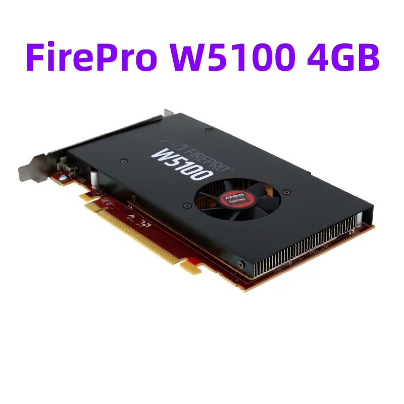 Оригинальная профессиональная графическая карта FirePro W5100 4 ГБ для дизайнерского зажима для рисования