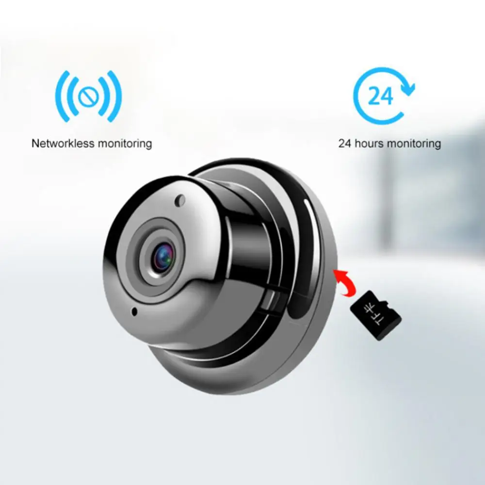 

V380 1080P HD Mini Camera WiFi Wireless Monitoring Security Protection Surveillance Smart Camcorders Charging Video Surveillance