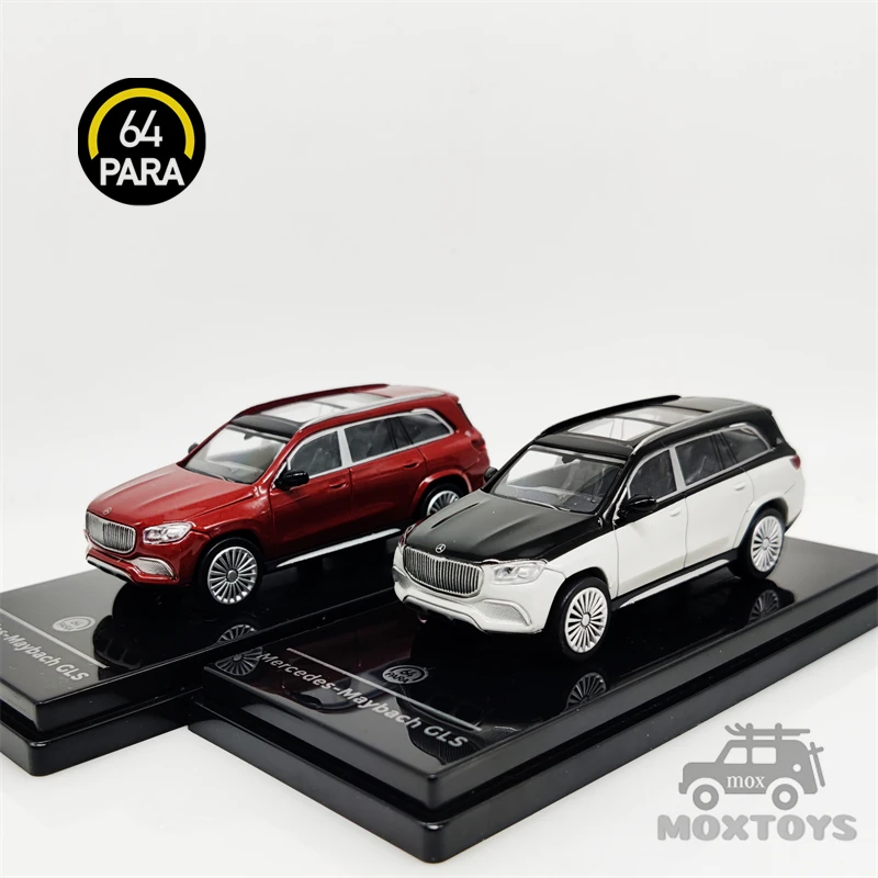 

PARA64 1:64 simulation alloy model car Mayba GLS 600 collection ornament gift