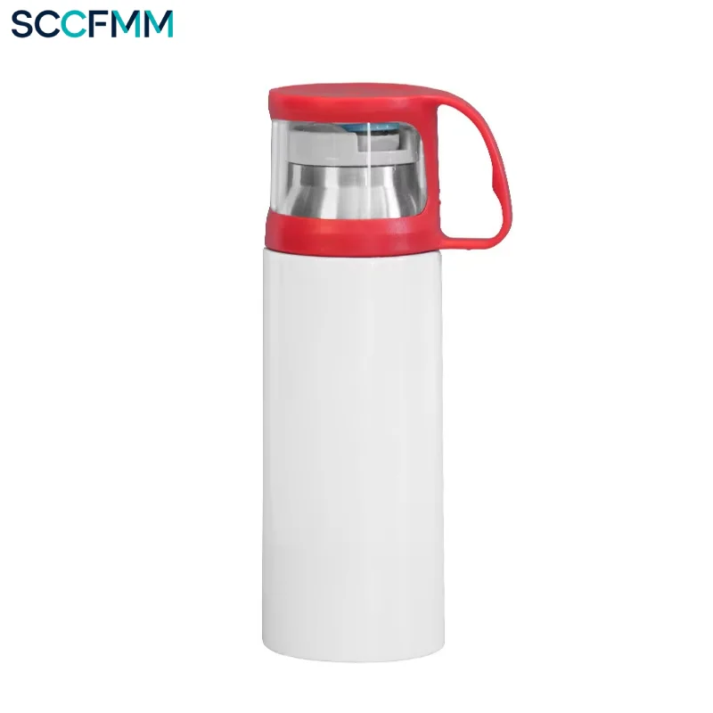 SCCFMM Набор из 3-х термобутылок для сублимации, 350 мл500 мл, из нержавеющей стали, для прямого питья, пустые спортивные бутылки (art.: 3920dc95ca38a) - 3920dc95ca38a