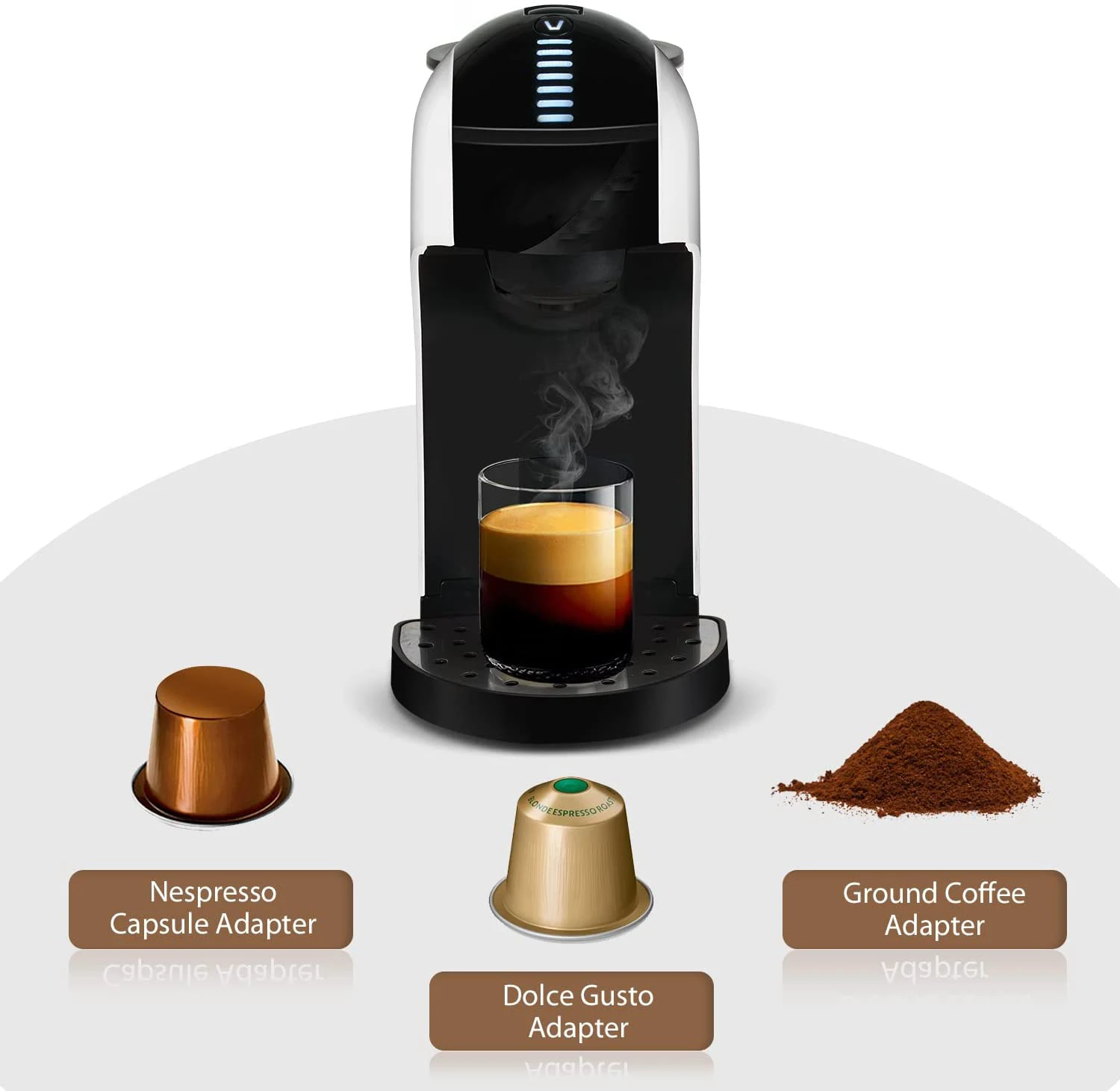 

3-in-1 Capsule Coffee Machine for hotel home office