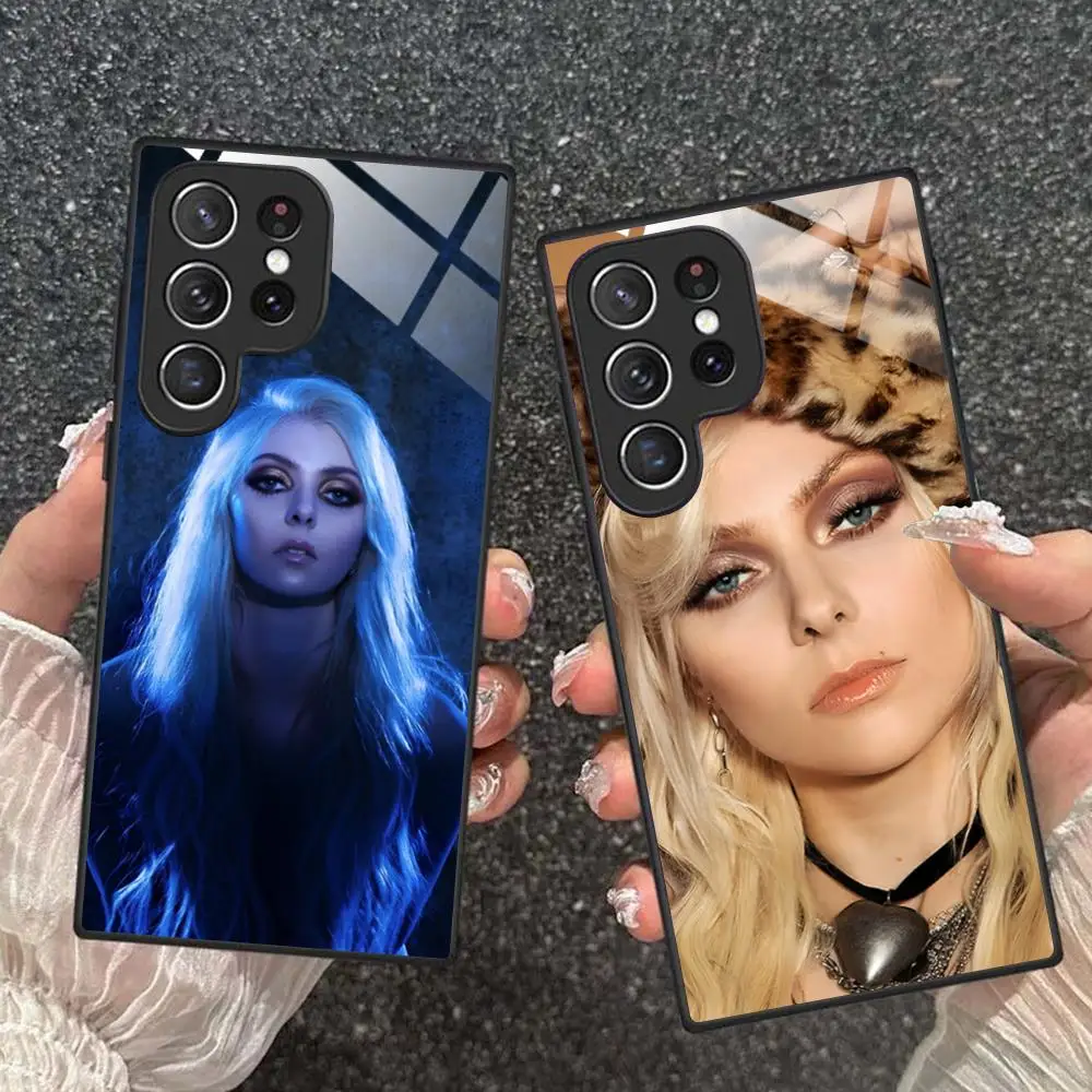 Фото Чехол для мобильного телефона Taylor Momsen Glass для Samsung Galaxy A56 55 54 53 52 51 36 35 34 23 16 15 5G, цветной чехол №3