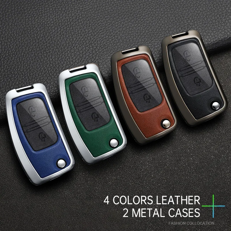 Чехол для автомобильного ключа из углеродного волокна цинкового сплава чехол