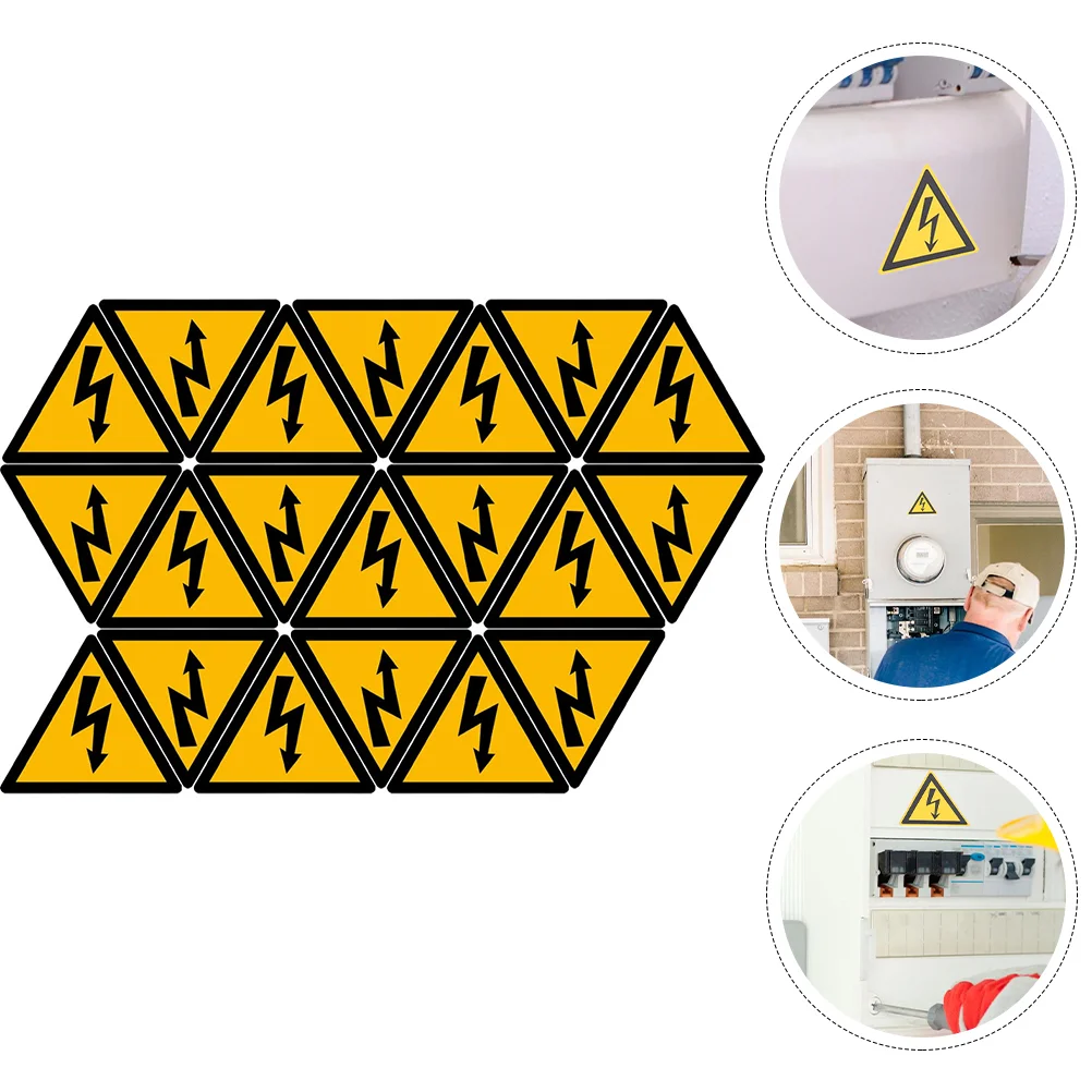 

High Voltage Warning Sign Sticker Etiquetas Personalizadas Para Labels Electric Box Caution Stickers