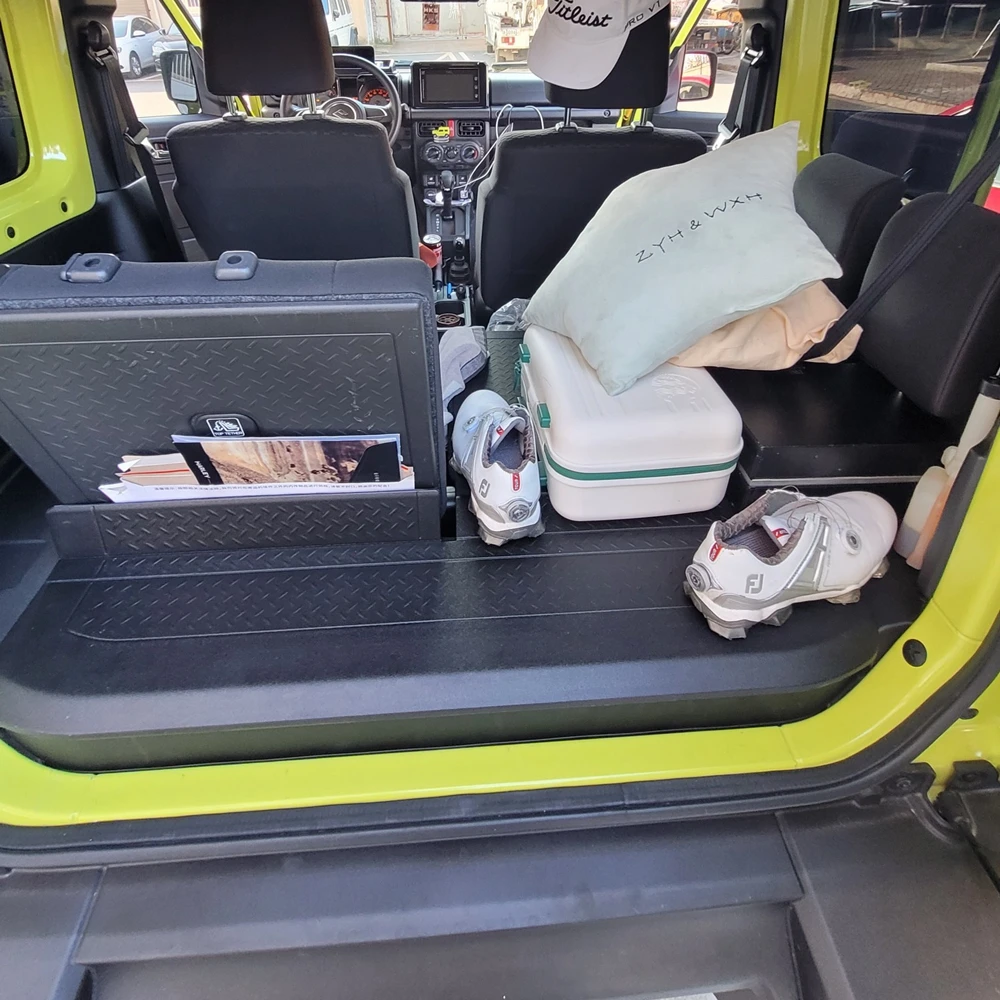 

Ящик для инструментов для грузовика, пластиковый автомобильный ящик для инструментов, контейнер для Suzuki Jimny JB64 JB74 2018-2020, Автомобильное обору...